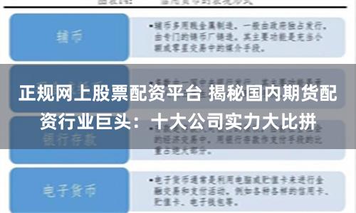 正规网上股票配资平台 揭秘国内期货配资行业巨头：十大公司实力大比拼